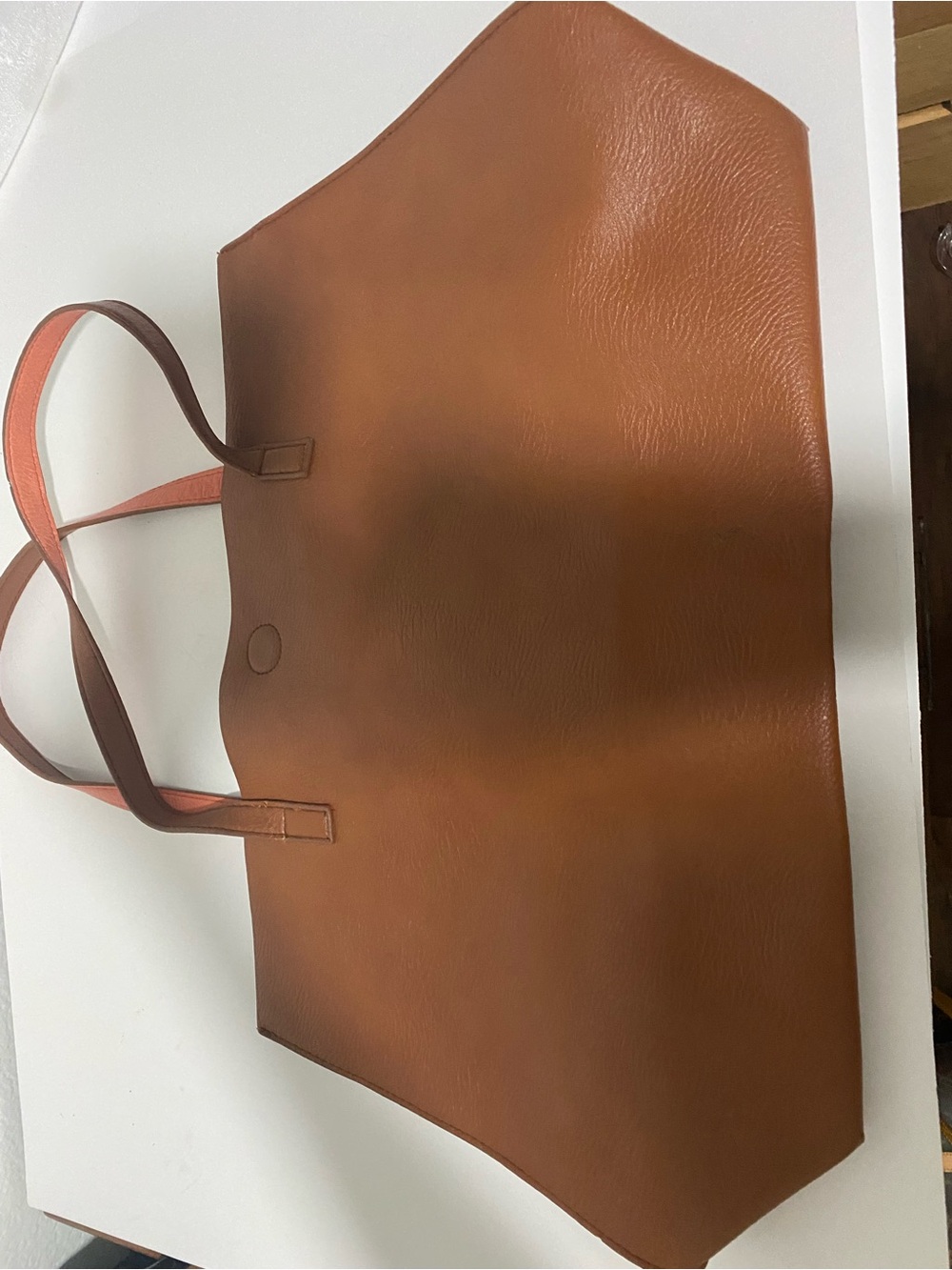 Classic Brown Tote Bag - Women